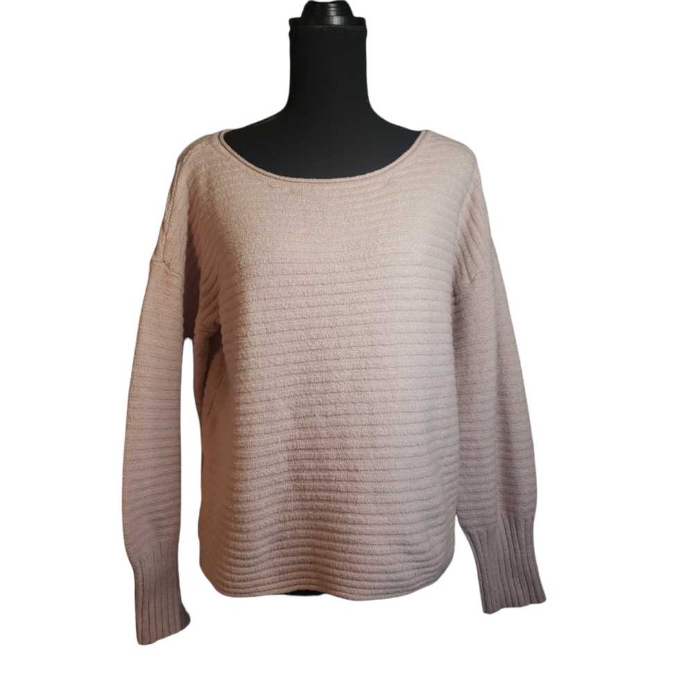 PINK ROSE womens light pink sweater size M